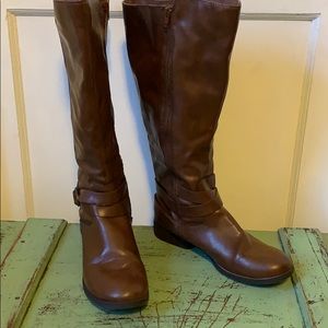 Style & Co Madixe Wide Calf Riding Boot - Sz 10